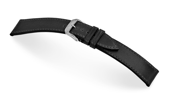 Řemínek k hodinkám RIOS Seattle - černá (13) 18 mm