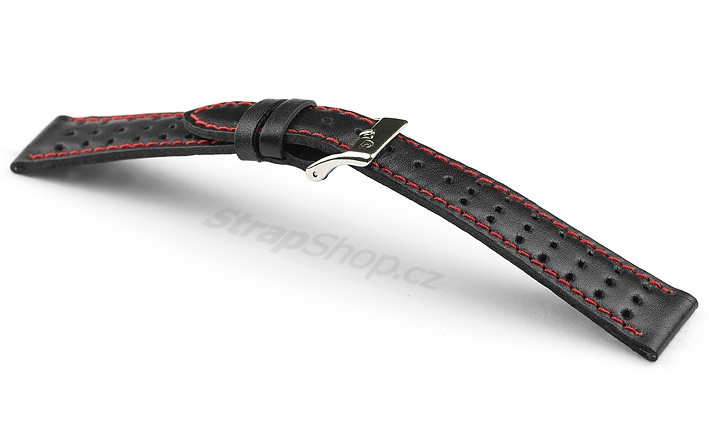 Řemínek k hodinkám CAMPAGNOLO Race - černá RS (04) 18 mm