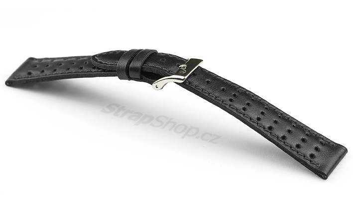 Řemínek k hodinkám CAMPAGNOLO Race - černá (01) 18 mm