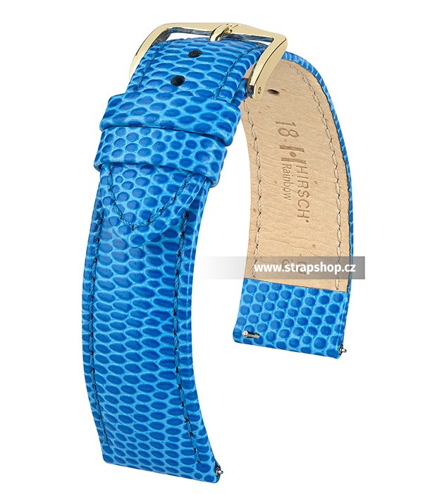 Řemínek k hodinkám HIRSCH Rainbow - královská modrá (85) 14 mm dámský