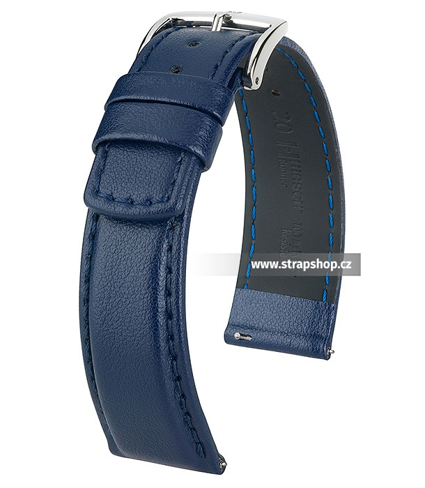 Řemínek k hodinkám HIRSCH Runner - modrá (80) 18 mm pánský