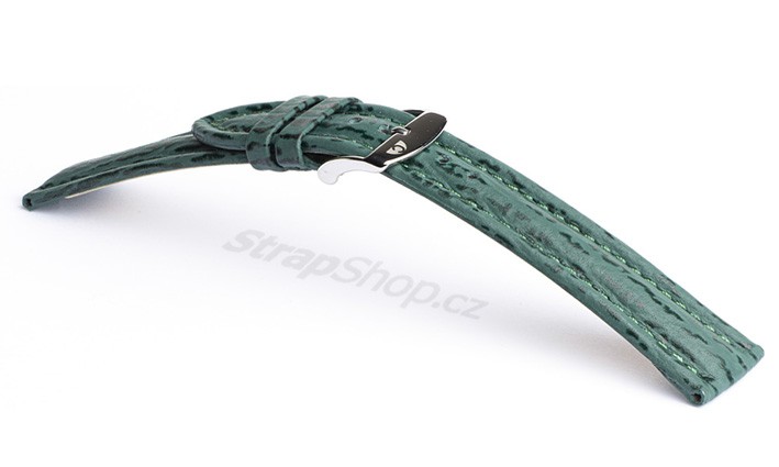 Řemínek k hodinkám CAMPAGNOLO Squalo - zelená (17) 22 mm