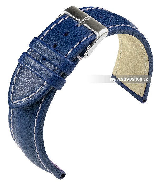 Řemínek k hodinkám BARINGTON Chronomaster - modrá (50) 24 mm