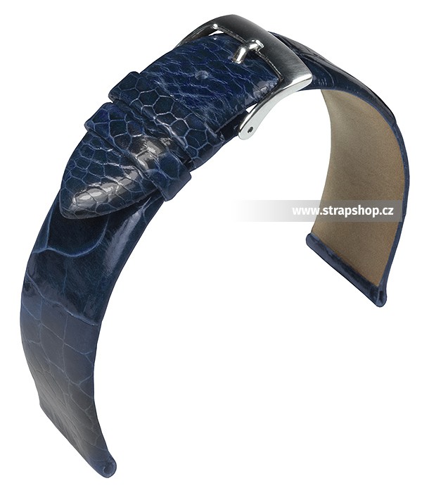 Řemínek k hodinkám BARINGTON Ostrich leg - modrá (50) 14 mm dámský