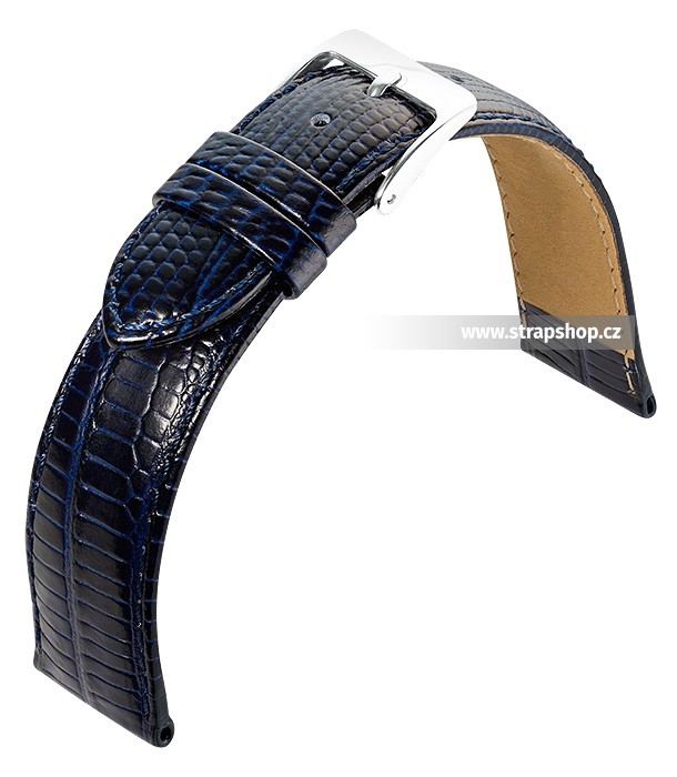 Řemínek k hodinkám EULIT Teju Look - modrá (50) 22 mm pánský