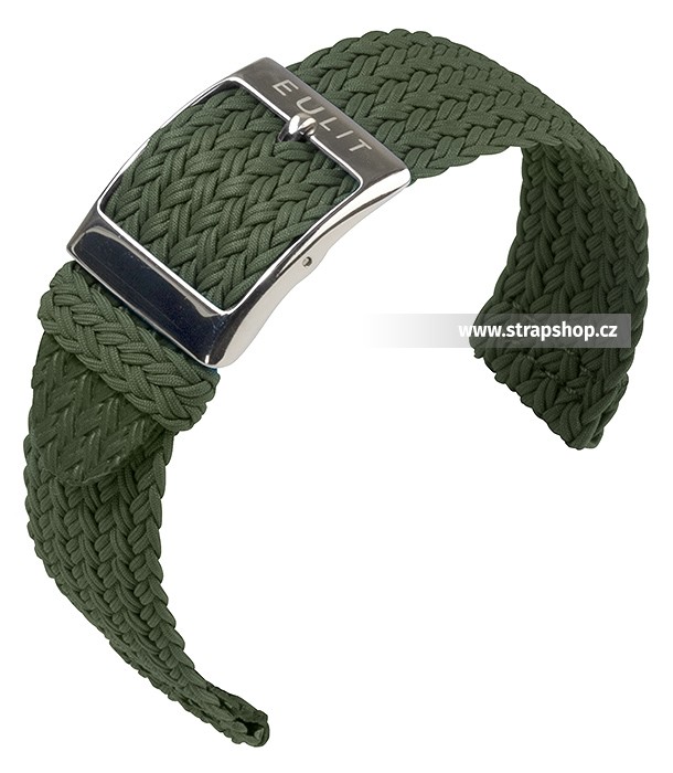 Řemínek k hodinkám EULIT Palma Pacific - zelená (67) 22 mm