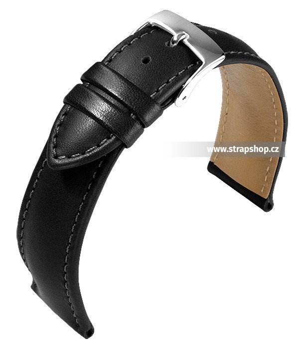 Řemínek k hodinkám BARINGTON Resisto - černá (10) 12 mm dámský