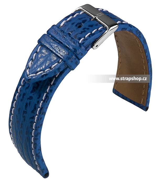 Řemínek k hodinkám BARINGTON Shark - královská modrá (55) 20 mm