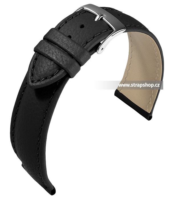 Řemínek k hodinkám BARINGTON Fancy Classic - černá (10) 18 mm pánský