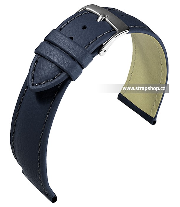 Řemínek k hodinkám BARINGTON Fancy Classic - tmavě modrá (50) 18 mm pánský