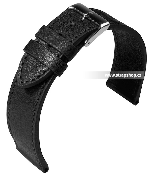Řemínek k hodinkám BARINGTON Bauhaus - černá (10) 18 mm