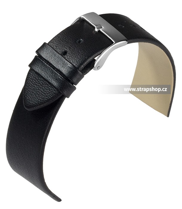 Řemínek k hodinkám EULIT Nappa Design - černá (10) 18 mm dámský