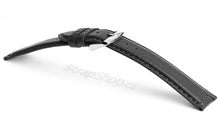 Řemínek k hodinkám Campagnolo Bufalo - černá (01) 22 mm