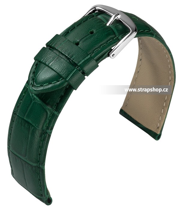 Řemínek k hodinkám EULIT Guinea - zelená (60) 18 mm pánský