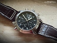 RIOS Hurricane - tmavě hnědá - IWC Doppelchrono