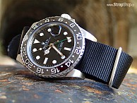 RIOS Nato - černá - Rolex GMT Master II