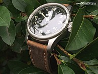 HIRSCH Terra - zlatohnědá - Hamilton Khaki Mechanical