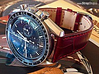 RIOS Orlando - vínově červená - Omega Speedmaster Moonwatch