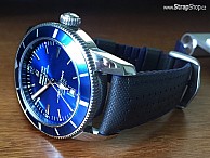 HIRSCH Robby - černá/modrá - Breitling Superocean Héritage