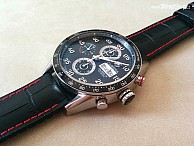 HIRSCH George - černá RS - TAG Heuer Carrera Calibre 1887