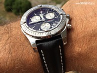 HIRSCH Heavy Calf - černá - Breitling Colt Chronograph