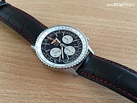 HIRSCH Grand Duke - černá RS - Breitling Navitimer B01