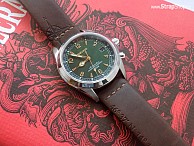 HIRSCH Earth - hnědá - Seiko SARB017 Alpinist