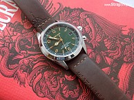 HIRSCH Earth - hnědá - Seiko SARB017 Alpinist 