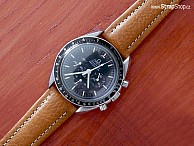 HIRSCH Buffalo - zlatohnědá - Omega Speedmaster Professional