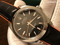 HIRSCH Andy - černá / oranžová - Rolex Milgauss
