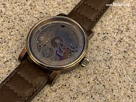 CAMPAGNOLO Ruvido - hnědá - Schaumburg Watch Steampunk