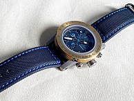 CAMPAGNOLO Sailcloth - Modrá - Steinhart APOLLON Automatic