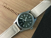 Campagnolo Canvas - Béžová - Hamilton Khaki Mechanical
