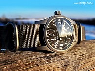 ZULU Strap  - šedá - Hamilton Khaki Field