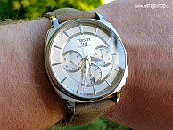 HIRSCH Tritone Kudu - žlutohnědá - Tissot T-Lord Automatic Chronograph