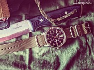 ZULU Strap - zelená - Hamilton Khaki Aviation Pilot