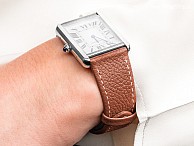 HIRSCH Bologna - zlatohnědá - Cartier Tank Lady