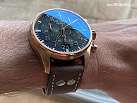 RIOS Chesterfield - tmavě hnědá - Alpina Startimer Pilot Big Date Chrono