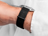 HIRSCH Velcro - černá - Rolex Submariner