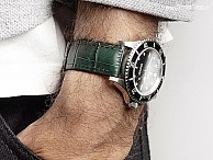 HIRSCH Paul - zelená - Rolex Submariner
