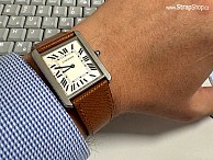 HIRSCH Giffone - zlatohnědá - Cartier Tank