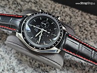 HIRSCH Grand Duke  - černá RS - Omega Speedmaster Moonwatch