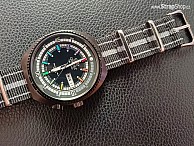 NATO Strap - Černá / šedá - Orient Neo Classic Sports LE