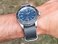 ZULU Strap - šedá - Traser Super Sub