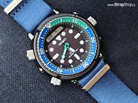 NATO Premium - Modrá - Seiko Prospex "Arnie" Tropical Lagoon