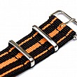 NATO Strap - Černá / oranžová