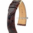 HIRSCH Genuine Croco - Hnědá (10)